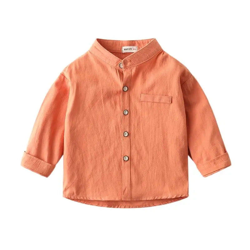 Cotton Button Casual Shirt - Kidnor