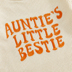 Auntie's Bestie Baby Romper - Unisex Ribbed Jumpsuit (0-18M)