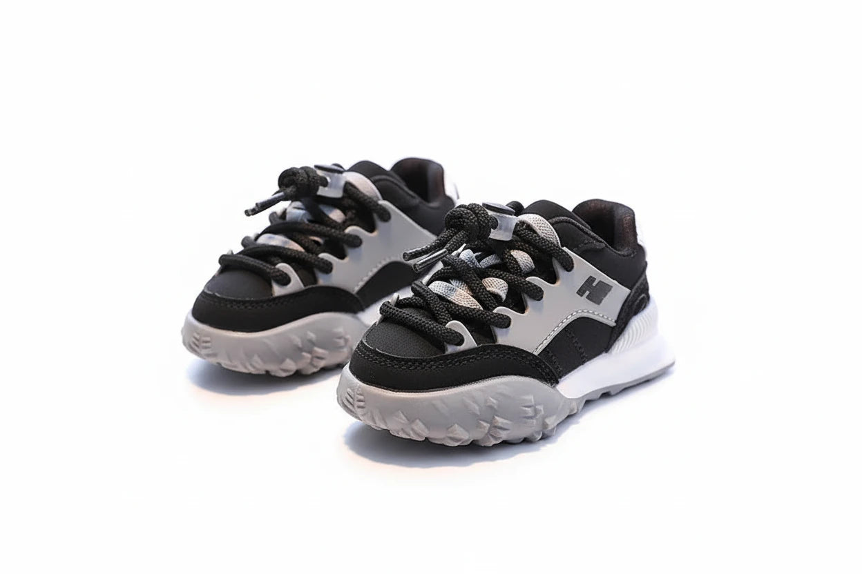 Boys Girls Mesh Breathable Running Shoes - Kidnor