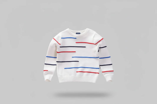 Striped Boys Sweaters - Kidnor