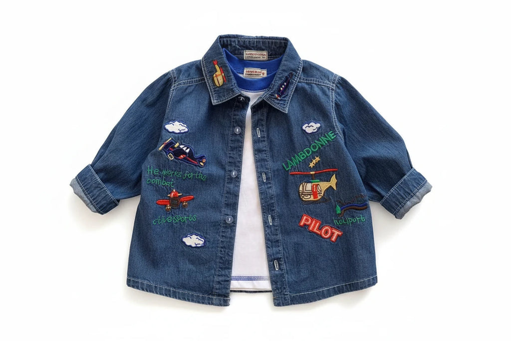 Fashion Boys denim shirt - Kidnor