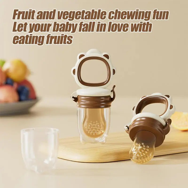 Baby Juice Extractor Pacifier cup Molars Baby feeding bottle Food Feeding Spoon Silicone Gum Fruit Vegetable Bite Eat Auxiliary