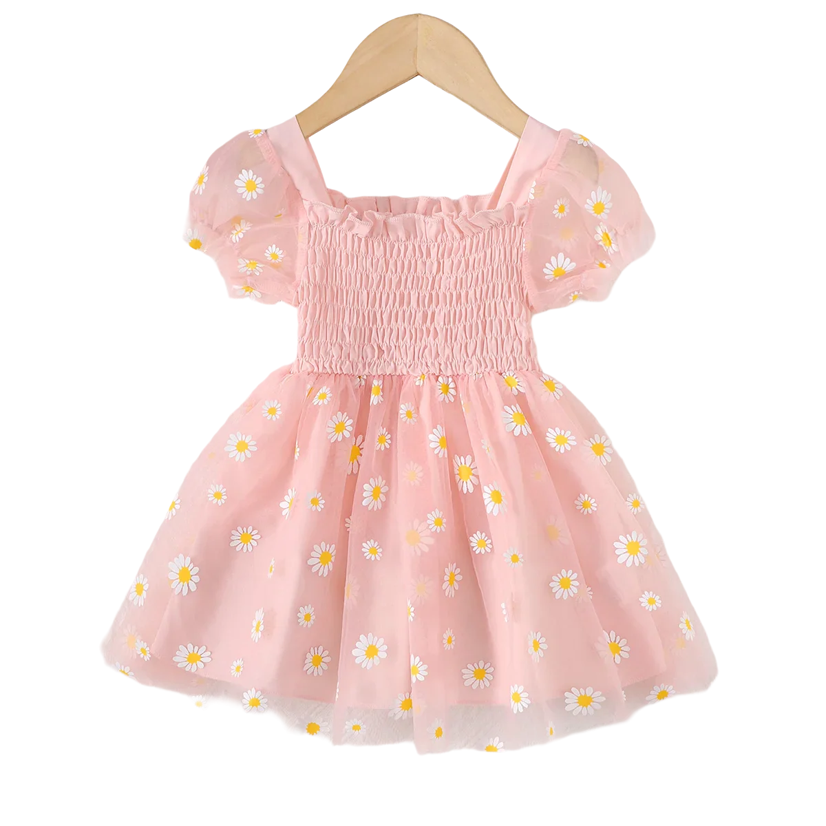 Girls Daisy Tulle Dress - Kidnor