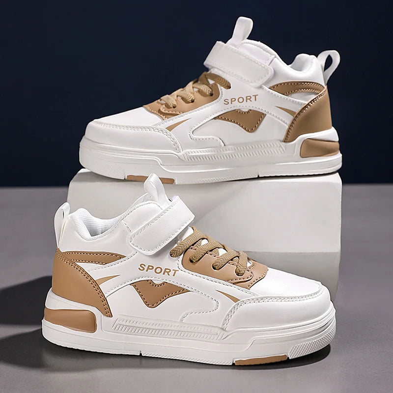 Kids High Top Skateboard Sneakers - Kidnor