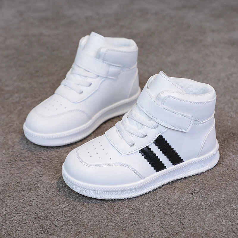 Kids High-Top Sneakers - Non-Slip Lightweight Sports Shoes for Boys & Girls