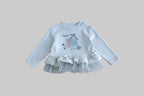 Girls Cartoon Sweatshirt - Long Sleeve Top - Kidnor