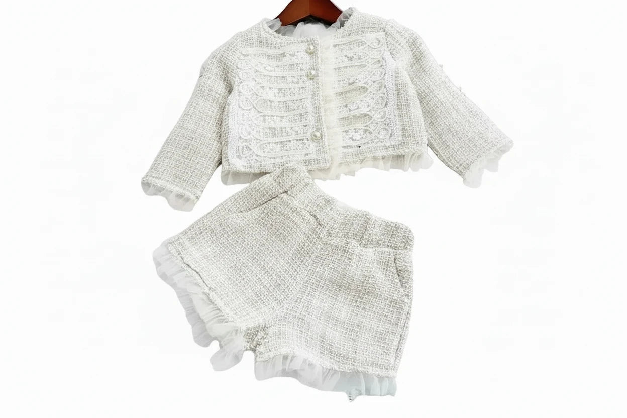 Tweed Top and Bottom Set - Kidnor