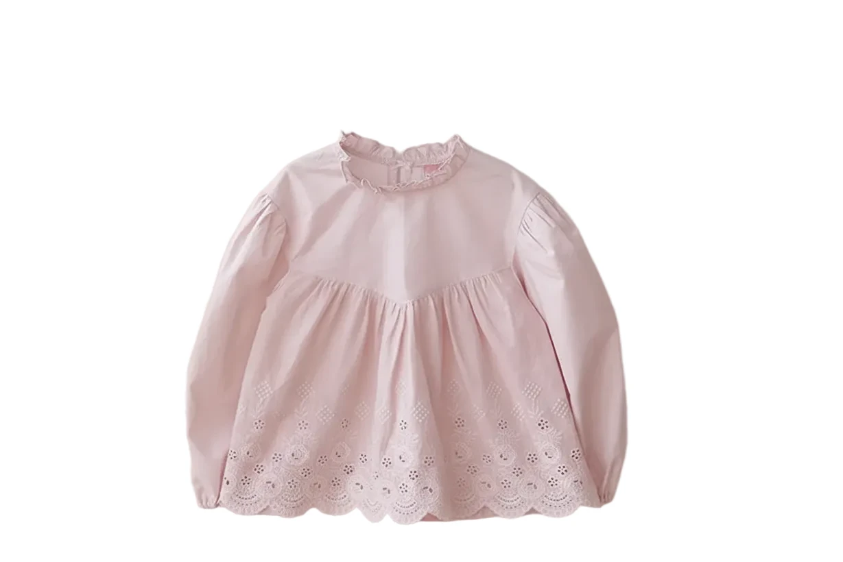 Lace Doll Long Sleeve Shirt - Kidnor
