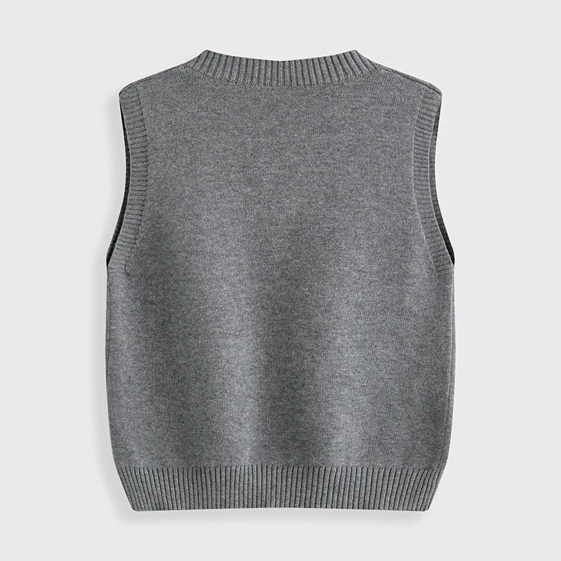 boys Knitted vest 95%cotton - Kidnor