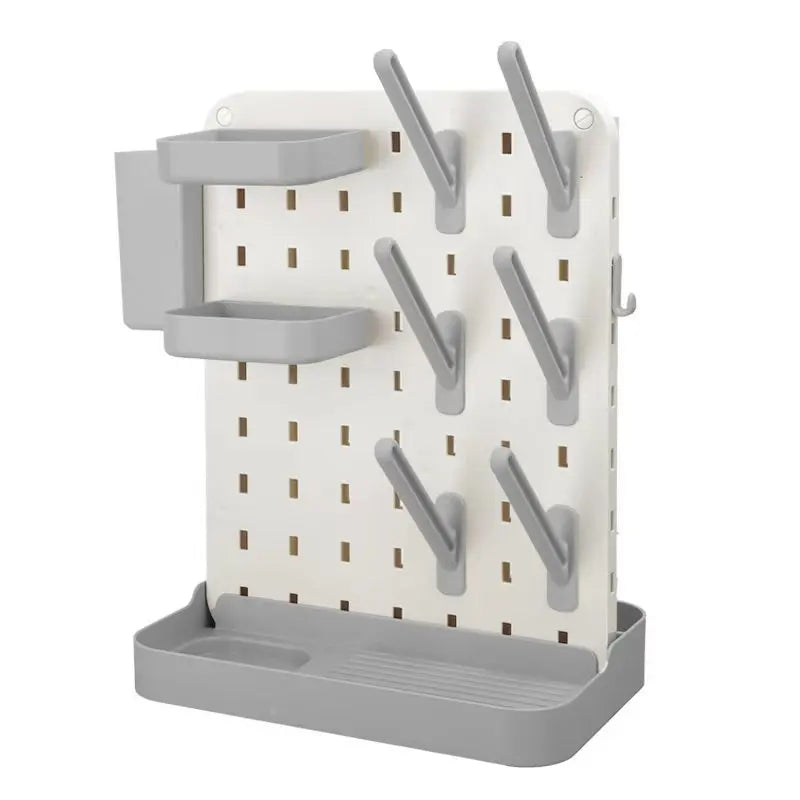 Baby Bottle Drying Rack Vertical Bottle Dryer Rack Holder Organizer Space Saving Standing Drying Rack for Baby Bottles and Cup