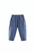 Kids' Distressed Denim Jeans - Fashion Holes Casual Pants Ages 0-5
