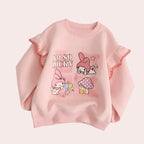 Sanrio Girls Hoodie - Cinnamoroll My Melody Kuromi Kawaii Pullover