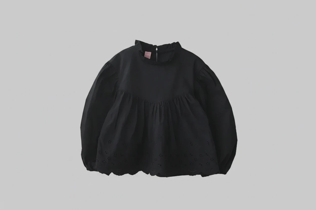 Lace Doll Long Sleeve Shirt - Kidnor