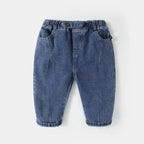 Baby Boys Jeans - Korean Fashion Casual Pants for Spring & Autumn