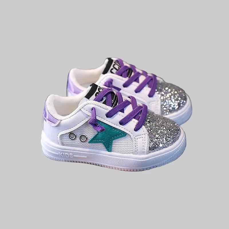 Kids Glittering Chunky Sneakers - Kidnor