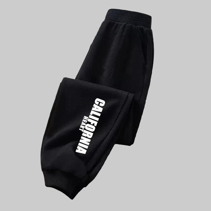 California-Cotton Sweatpants with Elastic Band Children - Kidnor