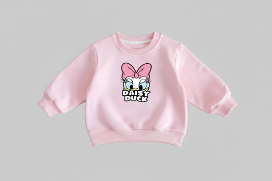 Daisy Duck Cartoon Sweatshirt - Kidnor