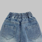 Girls' Jeans Straight Wide Leg Washed