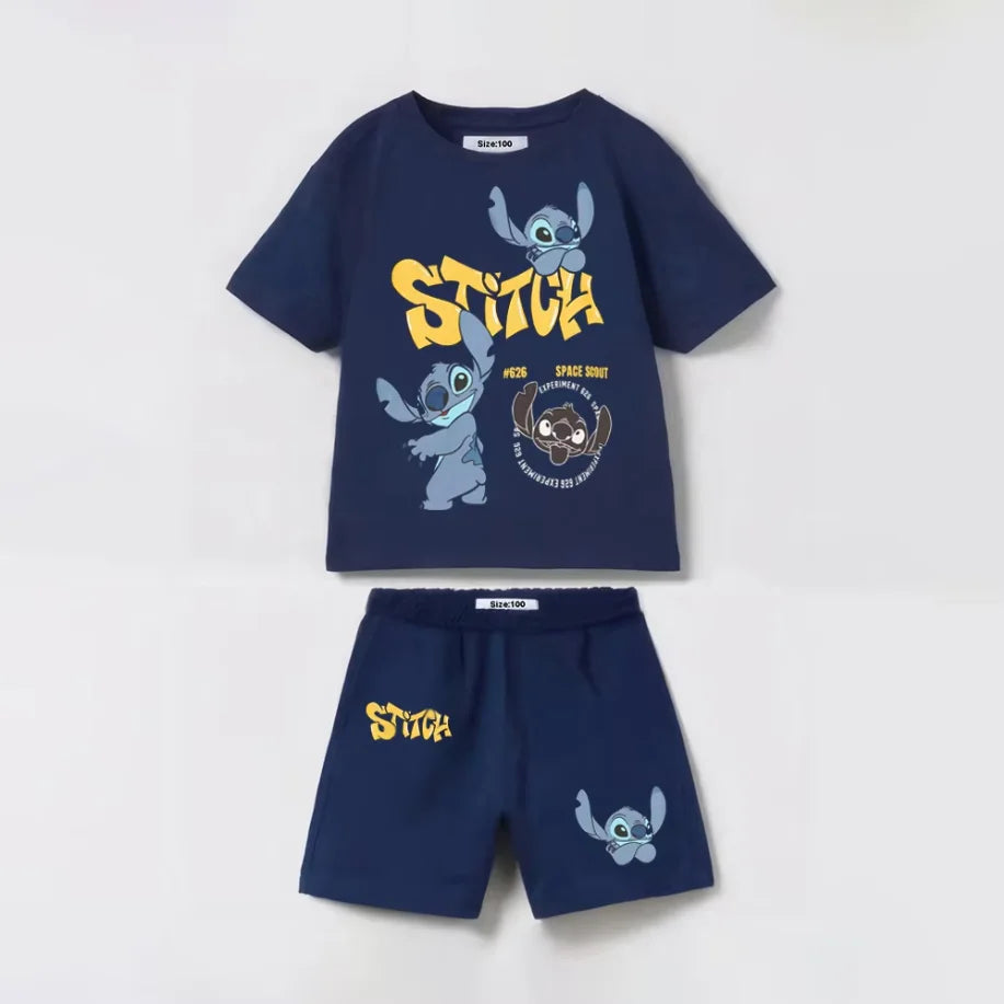 Kids Cotton T-Shirt and Shorts Set - Kidnor