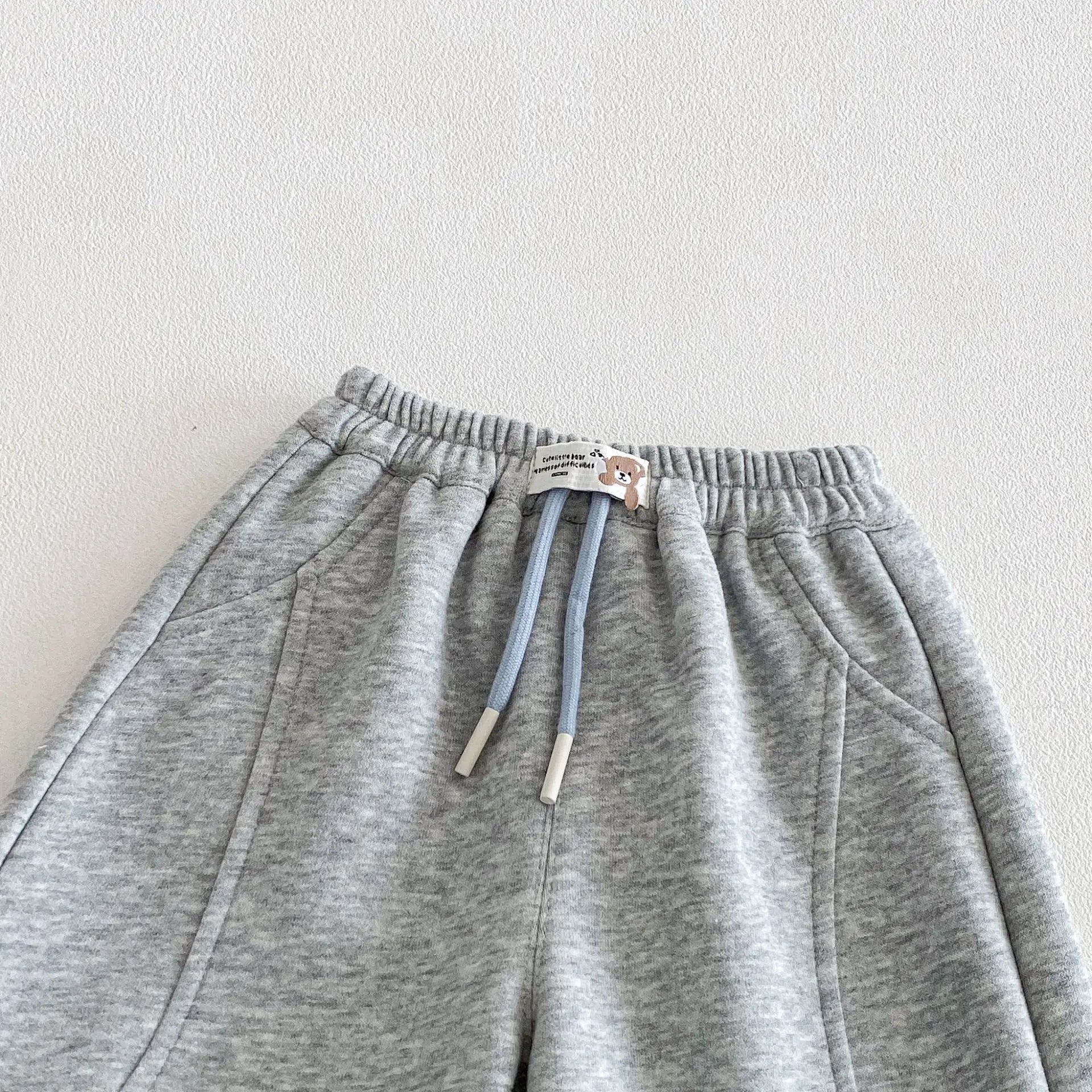Kids' Korean Style Harem Joggers - Soft Cotton Sport Pants Ages 0-5