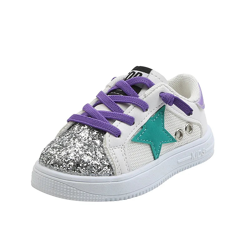 Kids Glittering Chunky Sneakers - Kidnor
