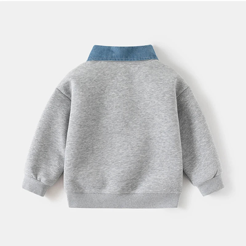 Fake Two Piece Sweatshirt Style Boys - Kidnor