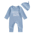 Auntie's Bestie Baby Romper - Unisex Ribbed Jumpsuit (0-18M)