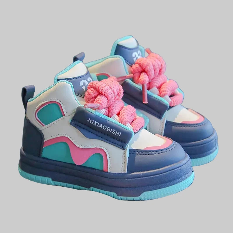 Kids High Top Running Sneakers - Kidnor