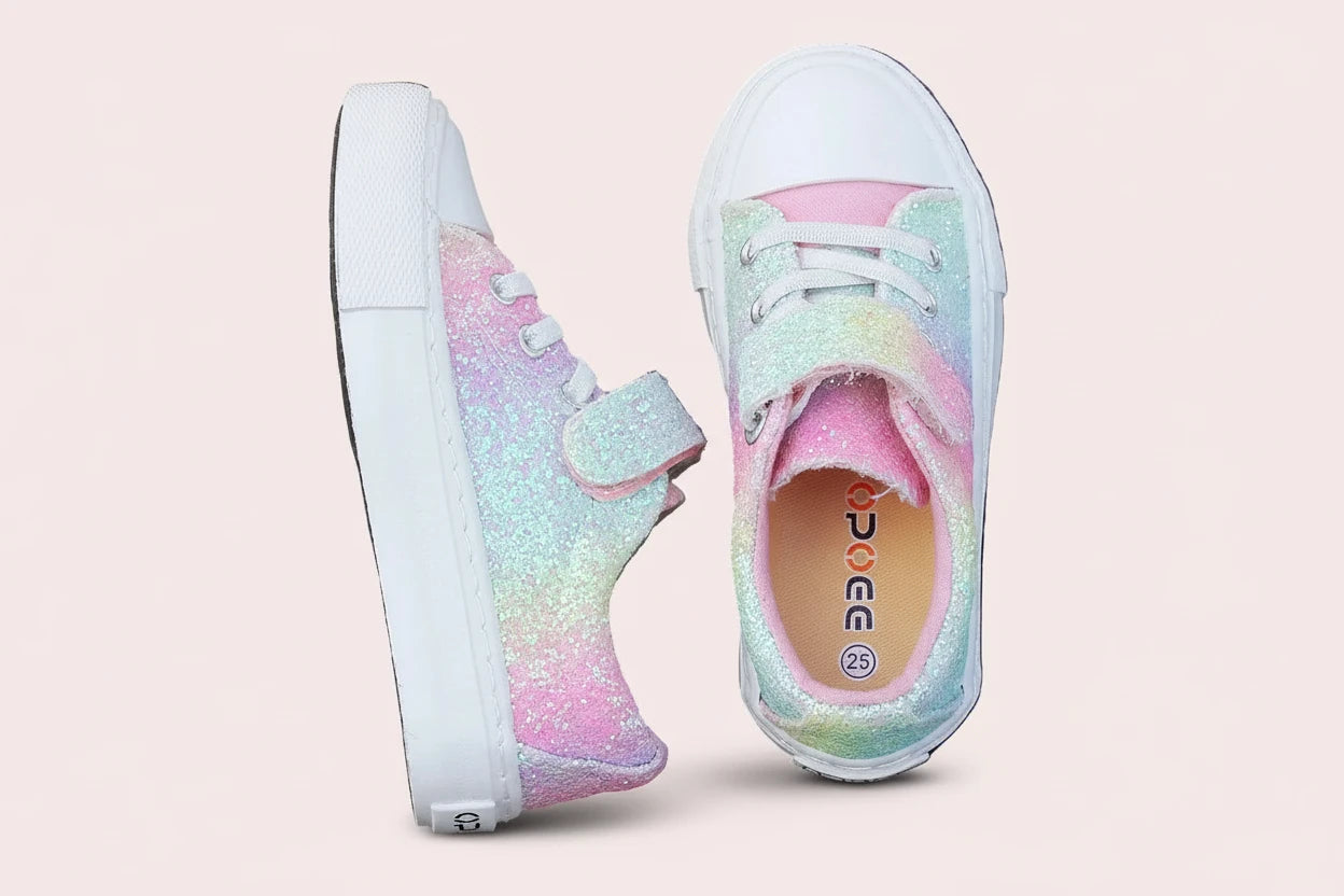 Kids Sneakers - Lightweight Breathable Walking Shoes for Girls