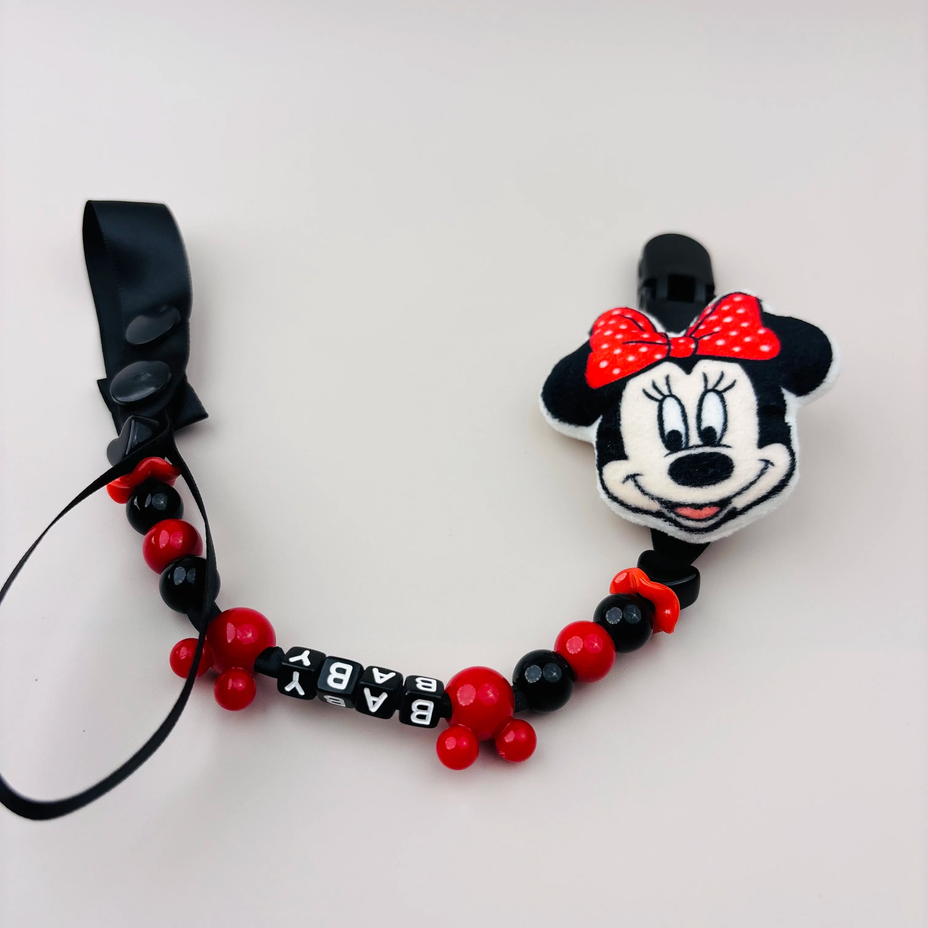 Baby pacifier clip newborn cartoon pacifier chain baby stroller chain baby pacifier anti-drop clip