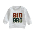 Big Bro Crewneck Sweatshirt Oversized Matching - Kidnor