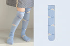 Girls Over-the-Knee Socks - Cute Cartoon Cotton Thigh High Socks
