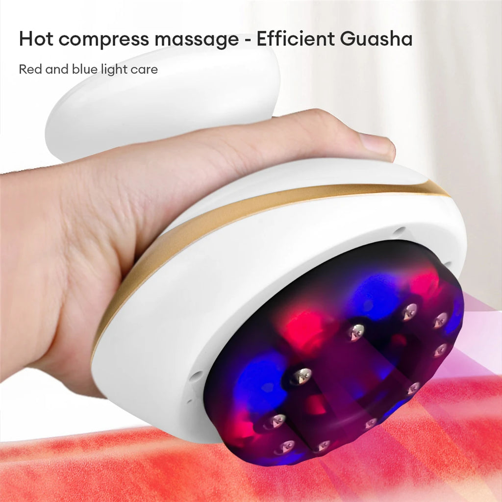 Electric EMS Body Massager Cupping Massage with LCD Display Guasha