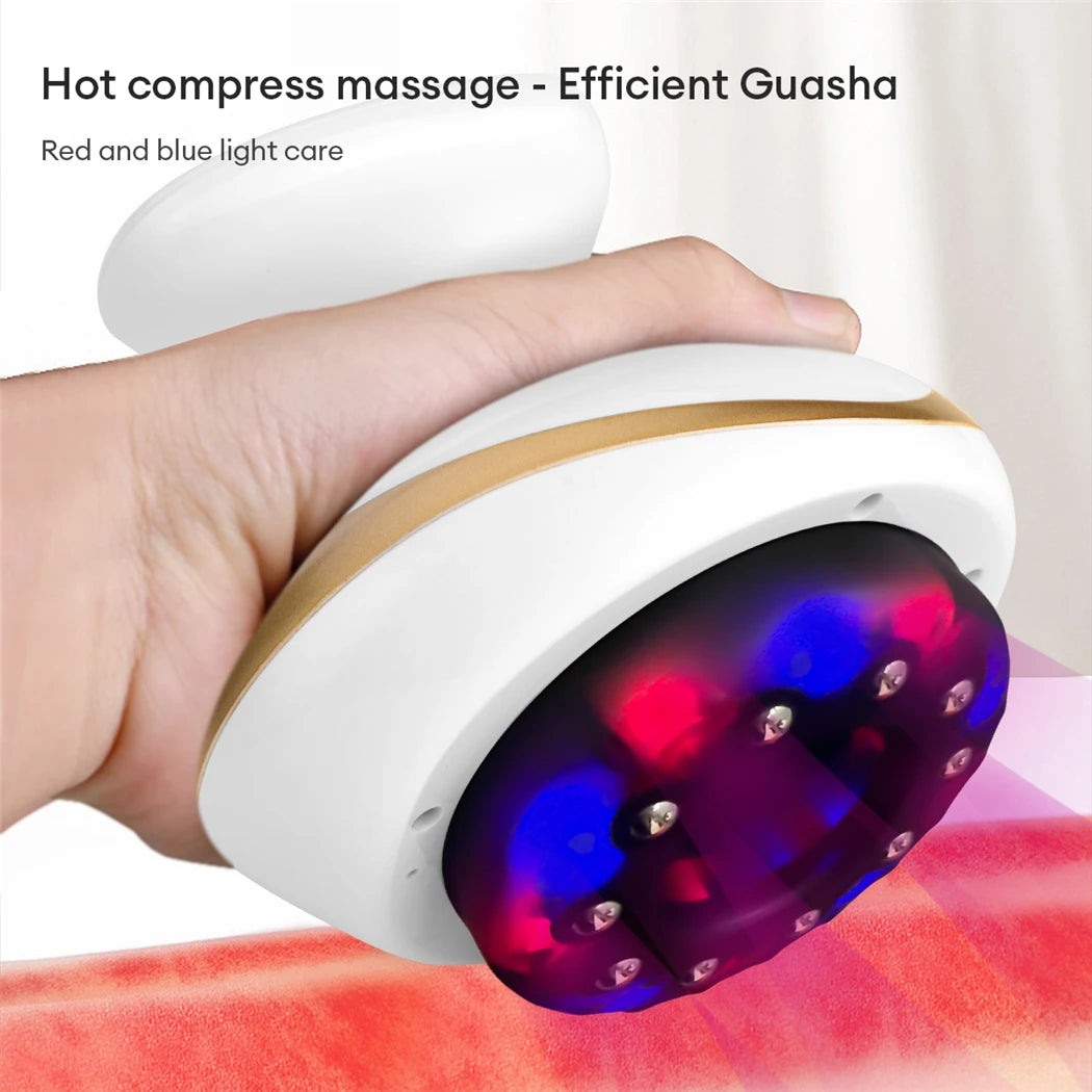 Electric EMS Body Massager Cupping Massage with LCD Display Guasha