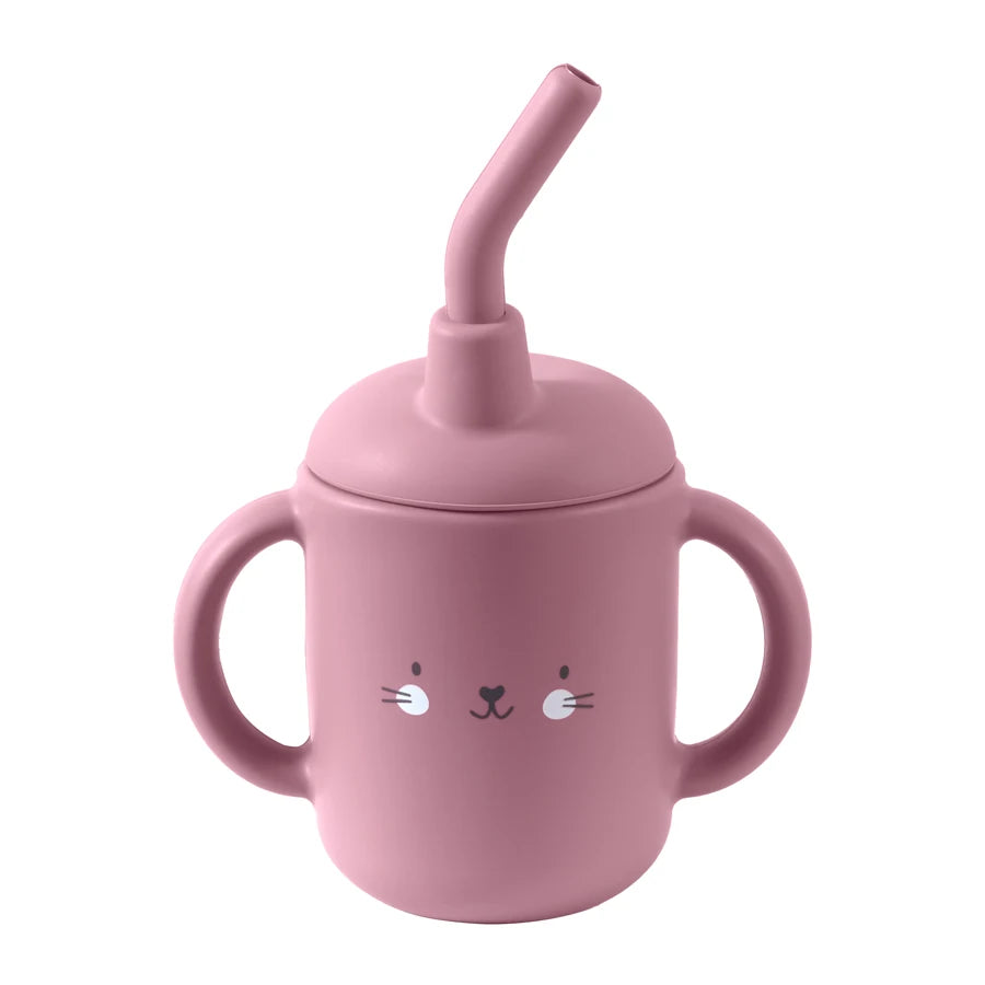 Newborn Feeding Portable Drinkware Baby Food Storage Snacks Cup Infant Sippy Cup Silicone   Feed Water Bottle Baby Accessories