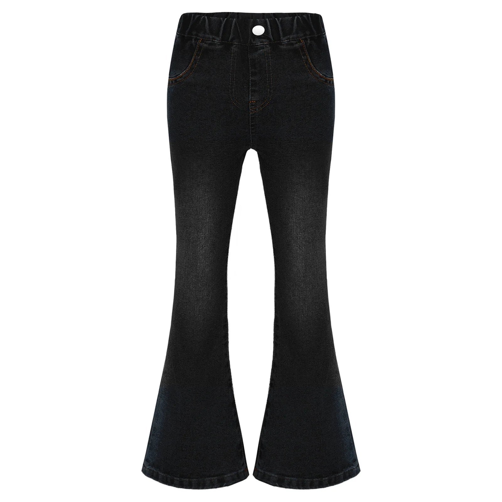 Girls' Cowgirl Flare Bootcut Jeans - Bell Bottom Denim Pants