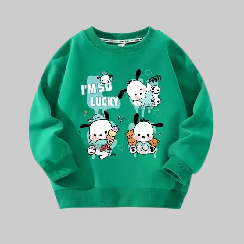Cartoon Print Sweatshirt - Kidnor