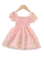 Girls Daisy Tulle Dress - Kidnor