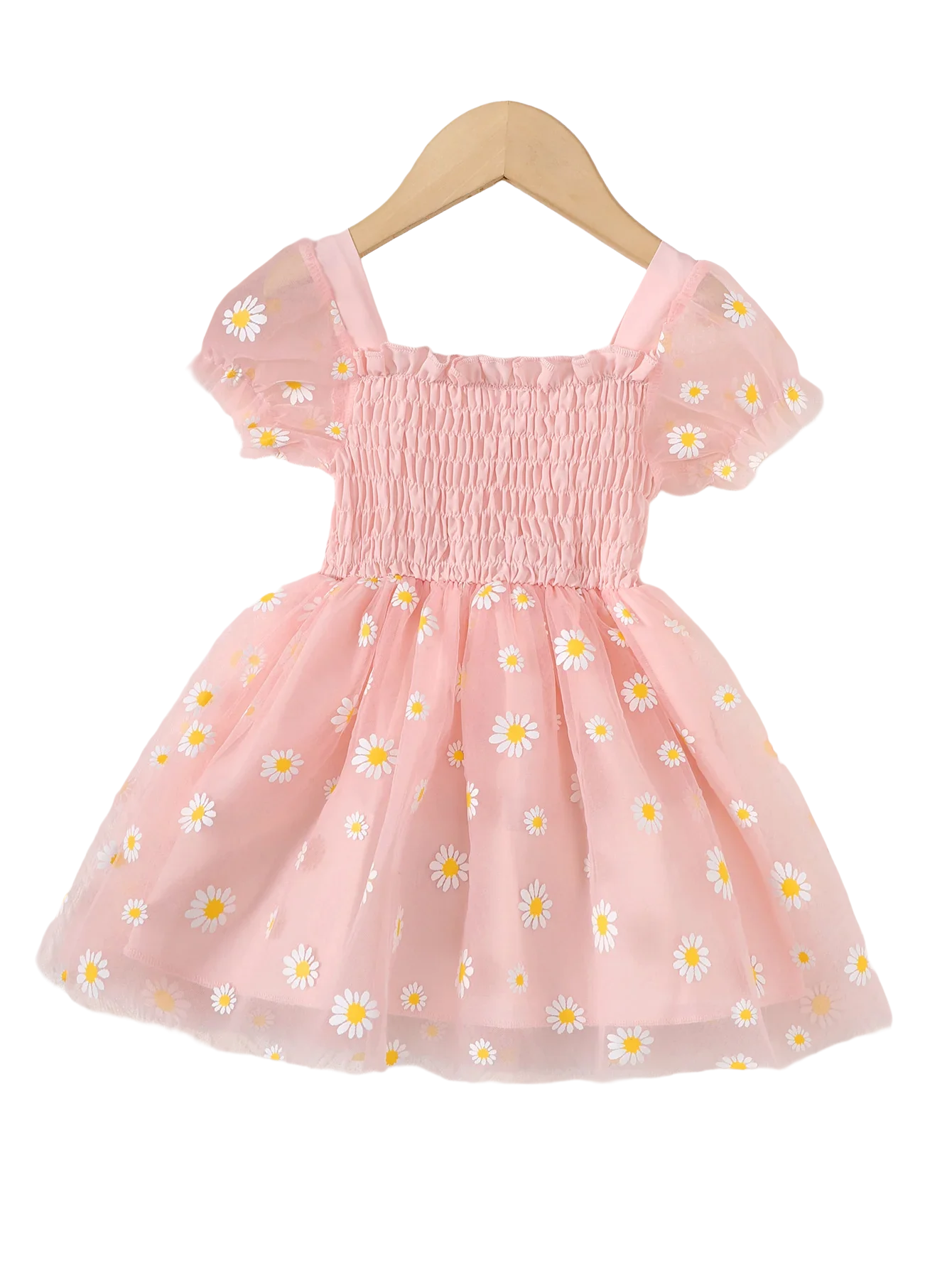 Girls Daisy Tulle Dress - Kidnor