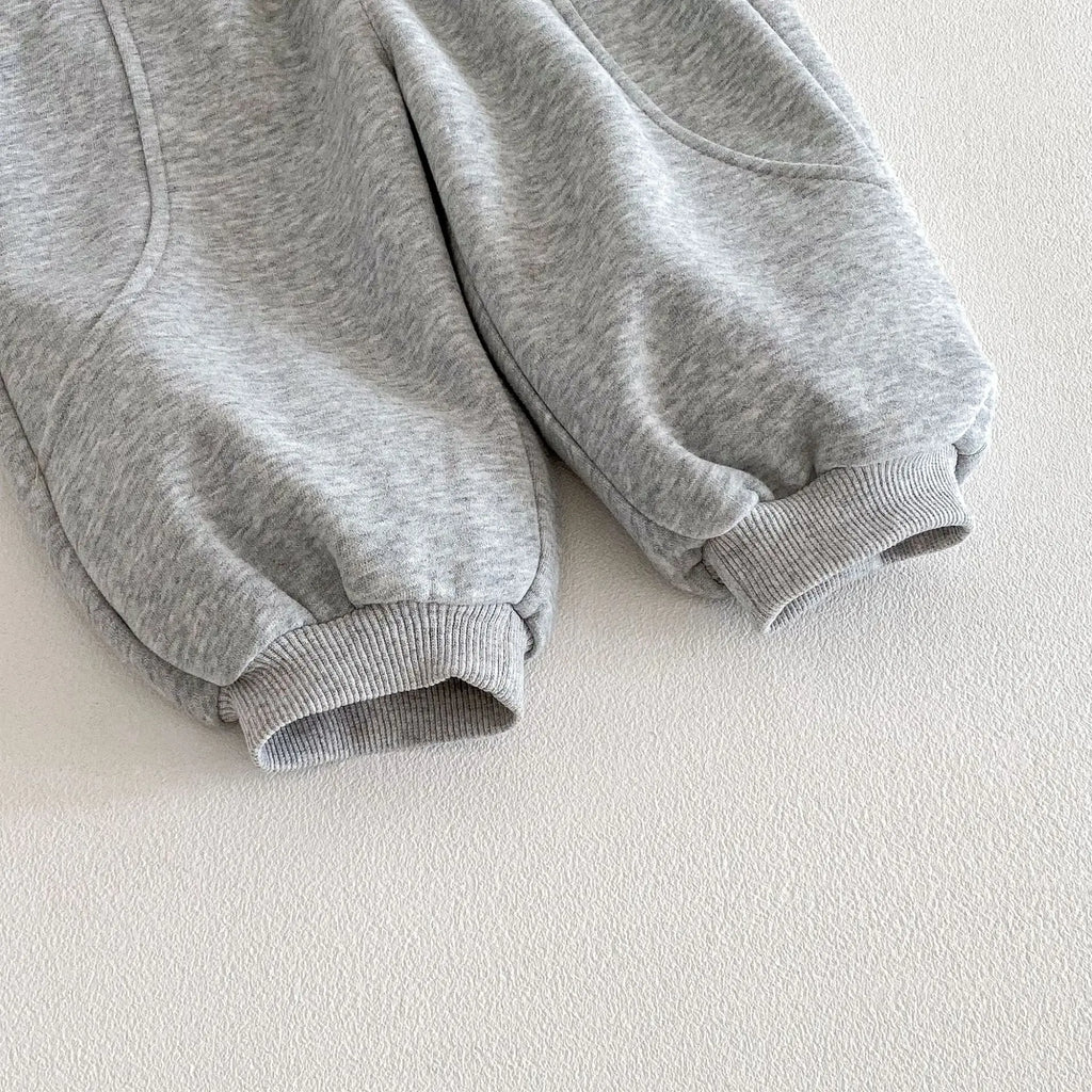 Kids' Korean Style Harem Joggers - Soft Cotton Sport Pants Ages 0-5