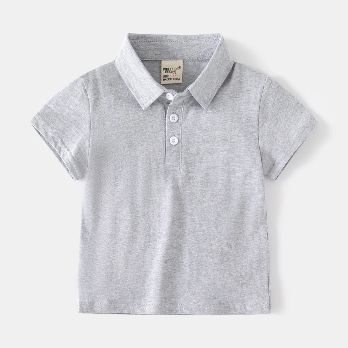 Elegant Toddler Boys Polo T-shirts Kids Tops Tees Summer Children's Clothes