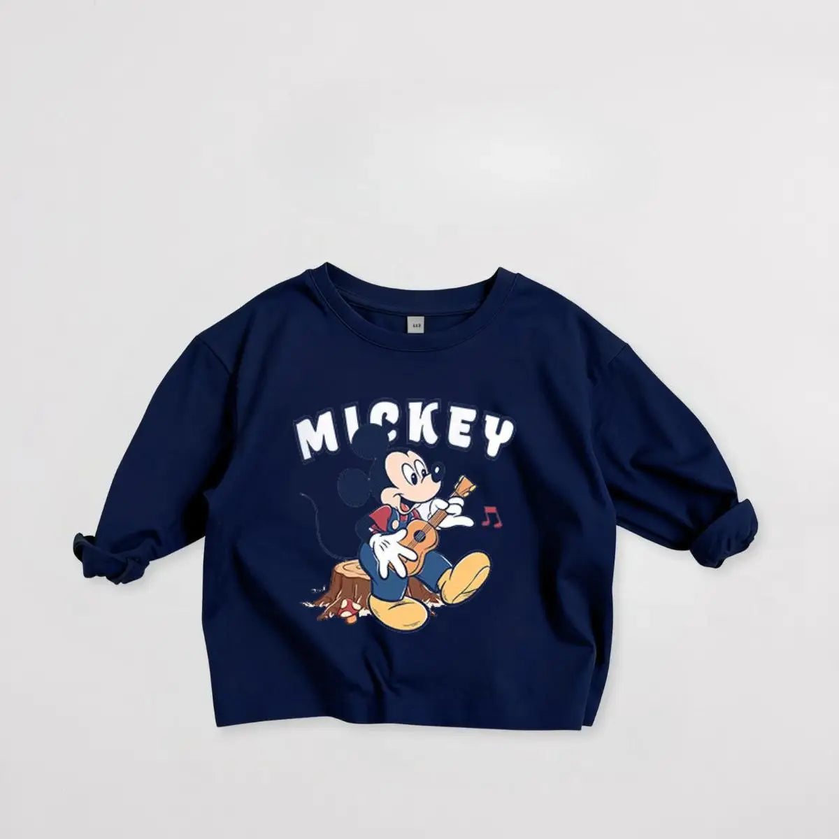 Kids' Mickey Mouse Long Sleeve Shirt - Disney Character Tee Ages 1-7