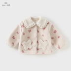 Dave Bella Girls Floral Coat - Kidnor
