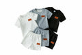 Baby Boys' 6-Piece Summer Set - Solid Color T-Shirts & Shorts Ages 1-3