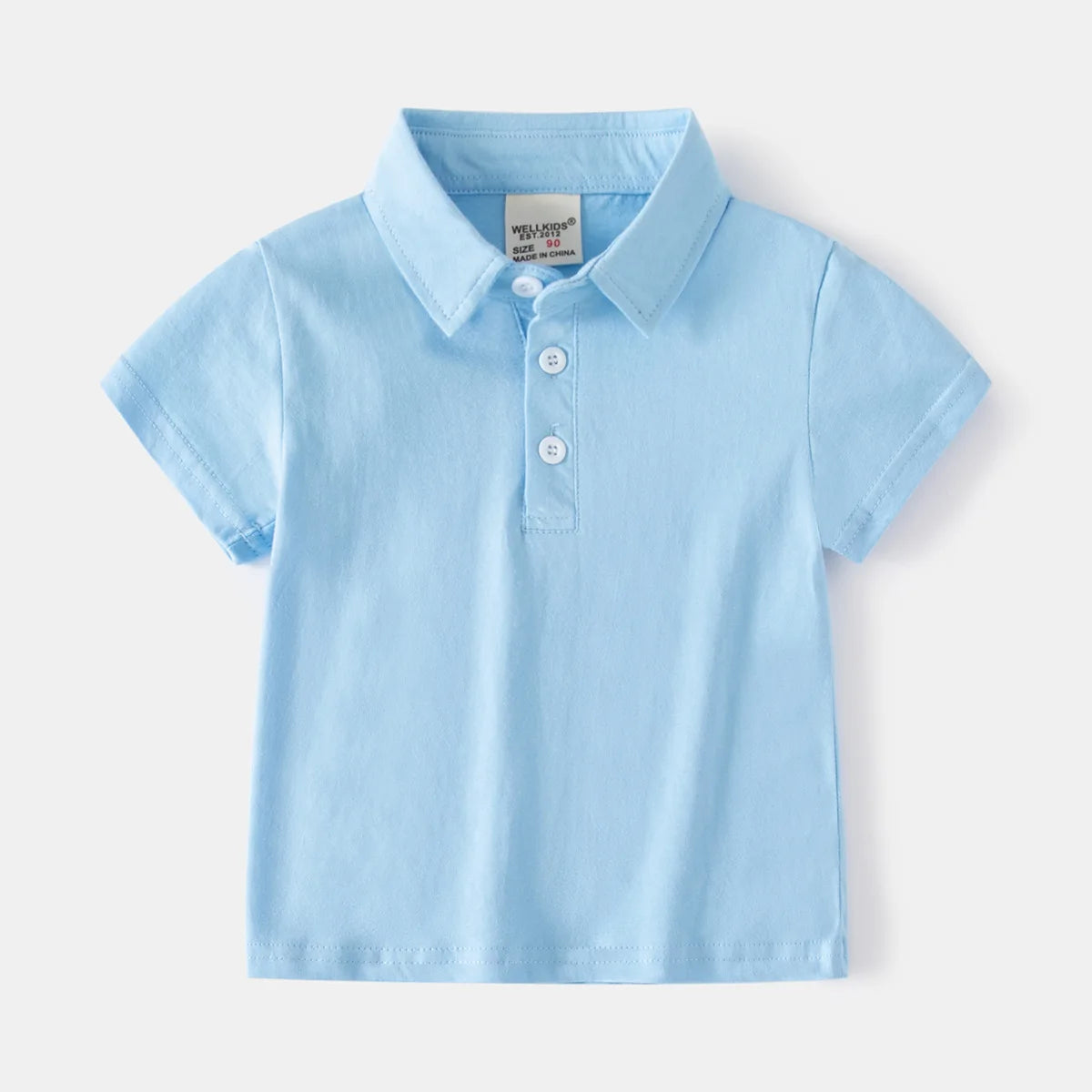 Elegant Toddler Boys Polo T-shirts Kids Tops Tees Summer Children's Clothes
