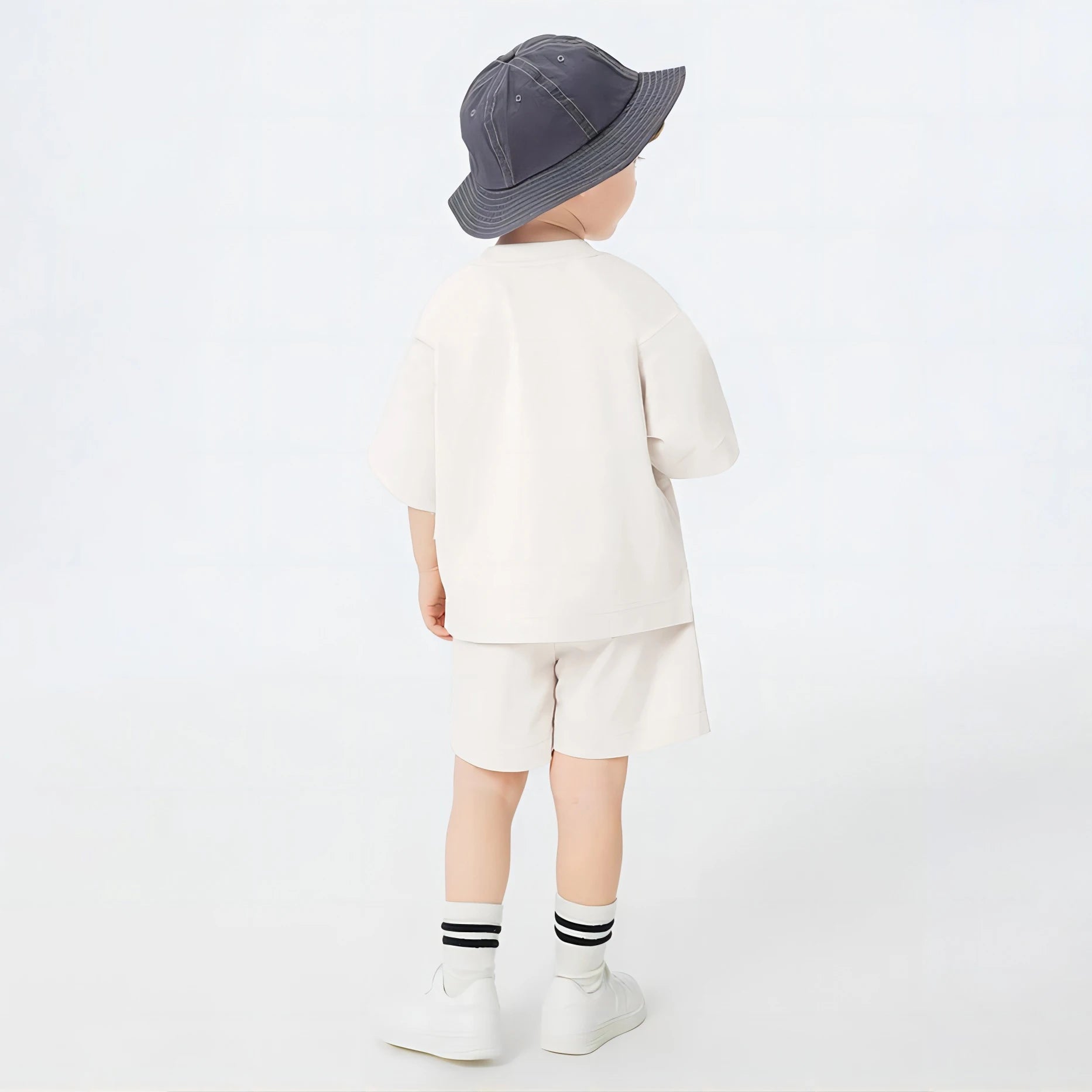 Kids Cotton T-Shirt and Shorts Set - Kidnor