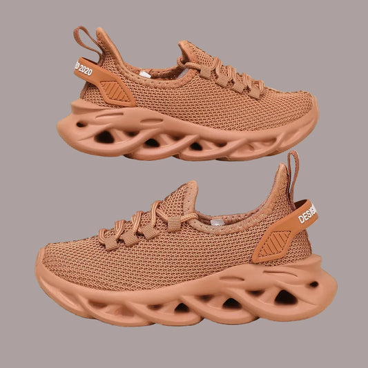 Kids Breathable Mesh Running Sneakers - Kidnor