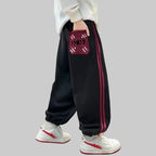 Boys Grey Cotton Sweatpants - Casual Outdoor Trousers (10-14 Years)