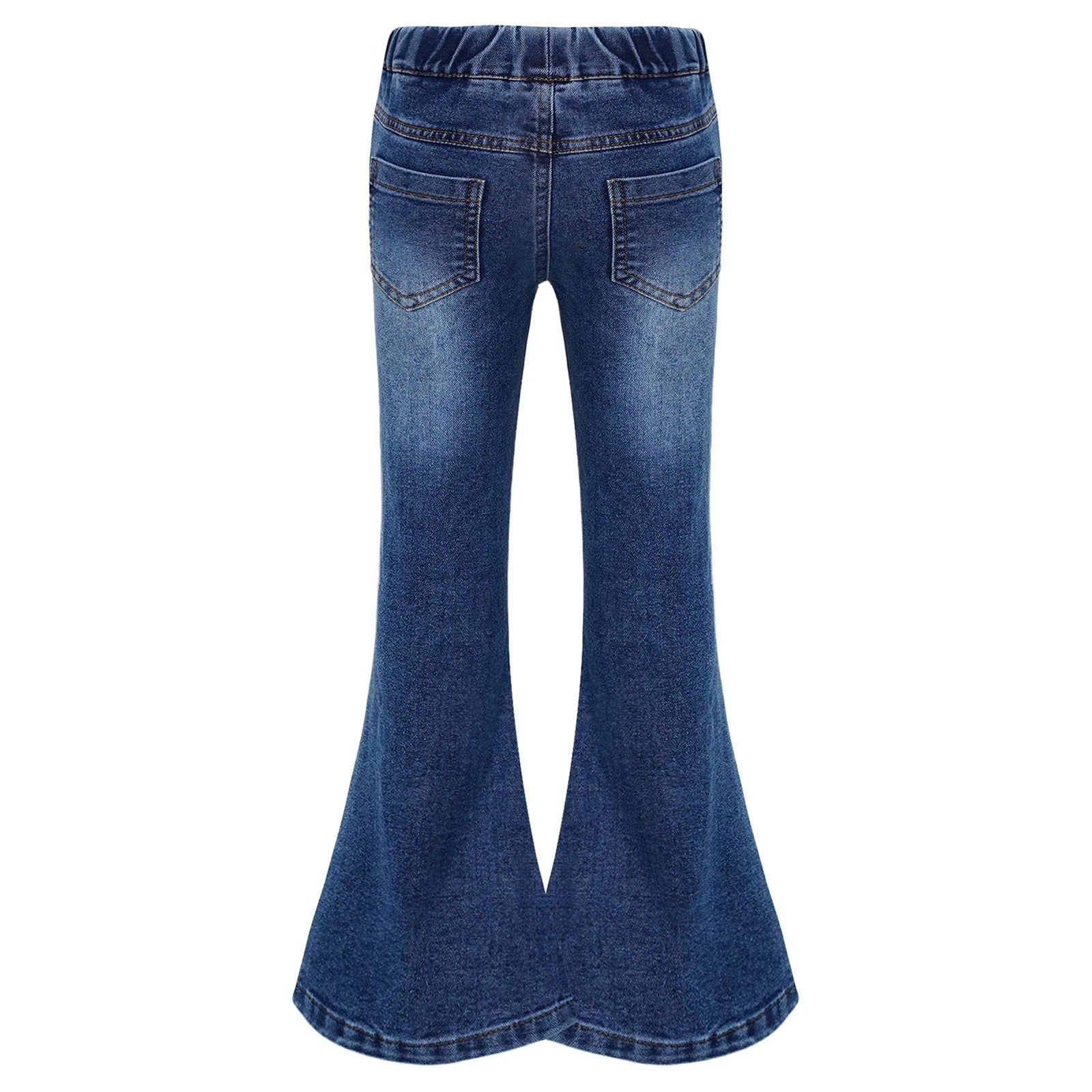 Girls' Cowgirl Flare Bootcut Jeans - Bell Bottom Denim Pants