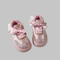 Girls' Sparkling Sneakers - Autumn 2025 Fashion Kids Casual Shoes